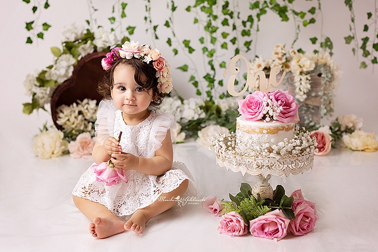 cake smash photographer long island first birthday photoshoot baby milestones monika golebiowska